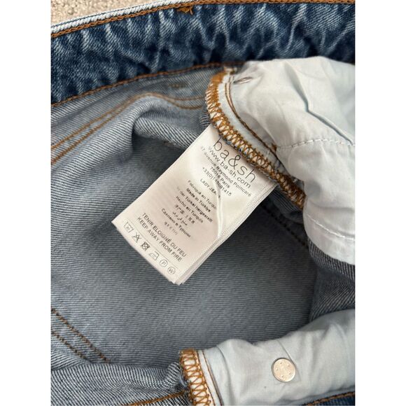 NWOT Ba&Sh straight leg lady jeans, Sz 4 $220 C24 - Picture 6 of 9